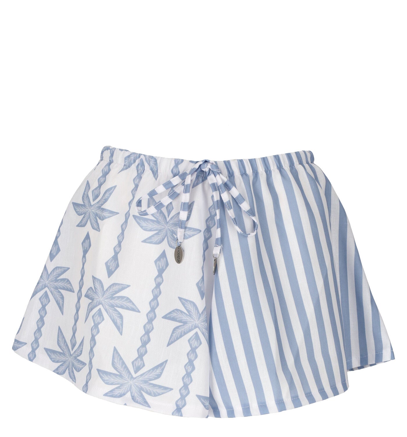 Shorts over copricostume riga e palme