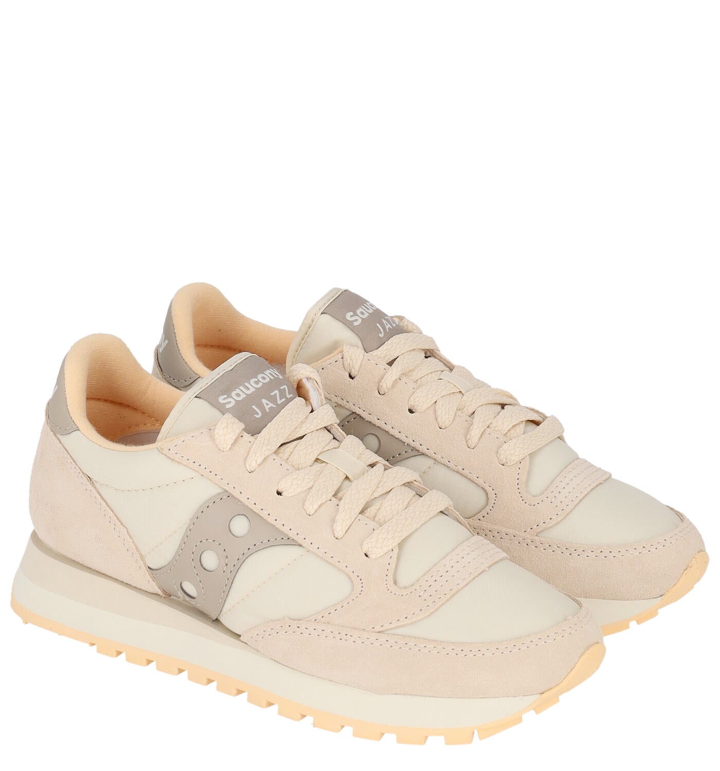 Saucony jazz sneakers in camoscio e nylon