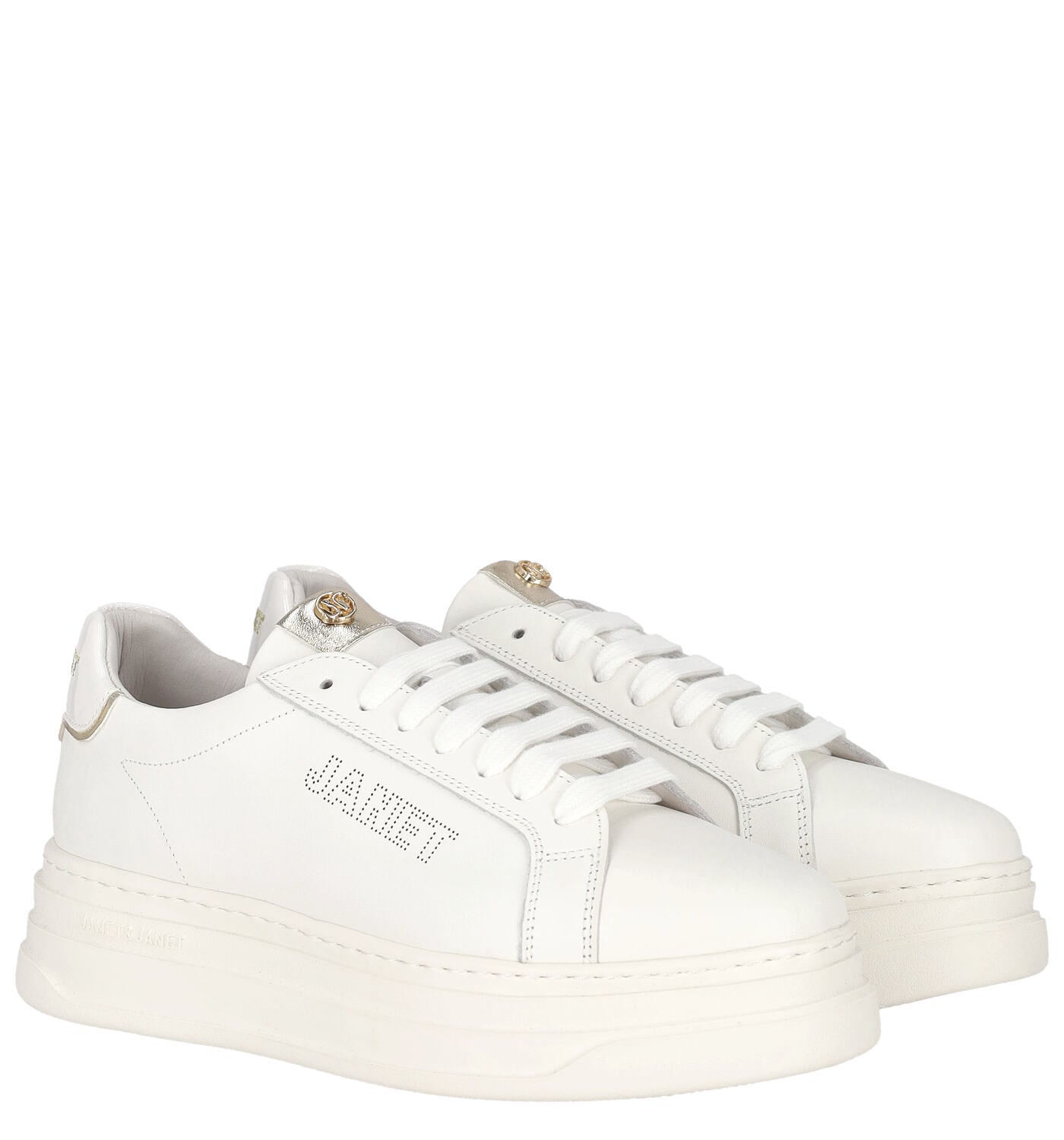 Sneakers triple riporto vernice