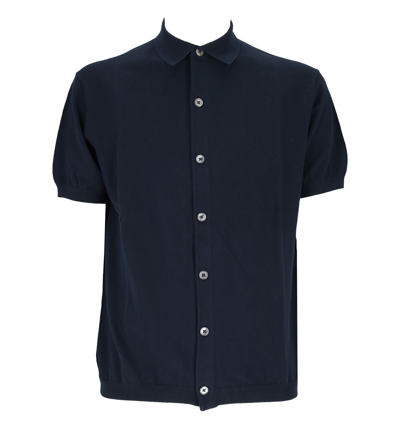 Camicia mezza manica in maglia