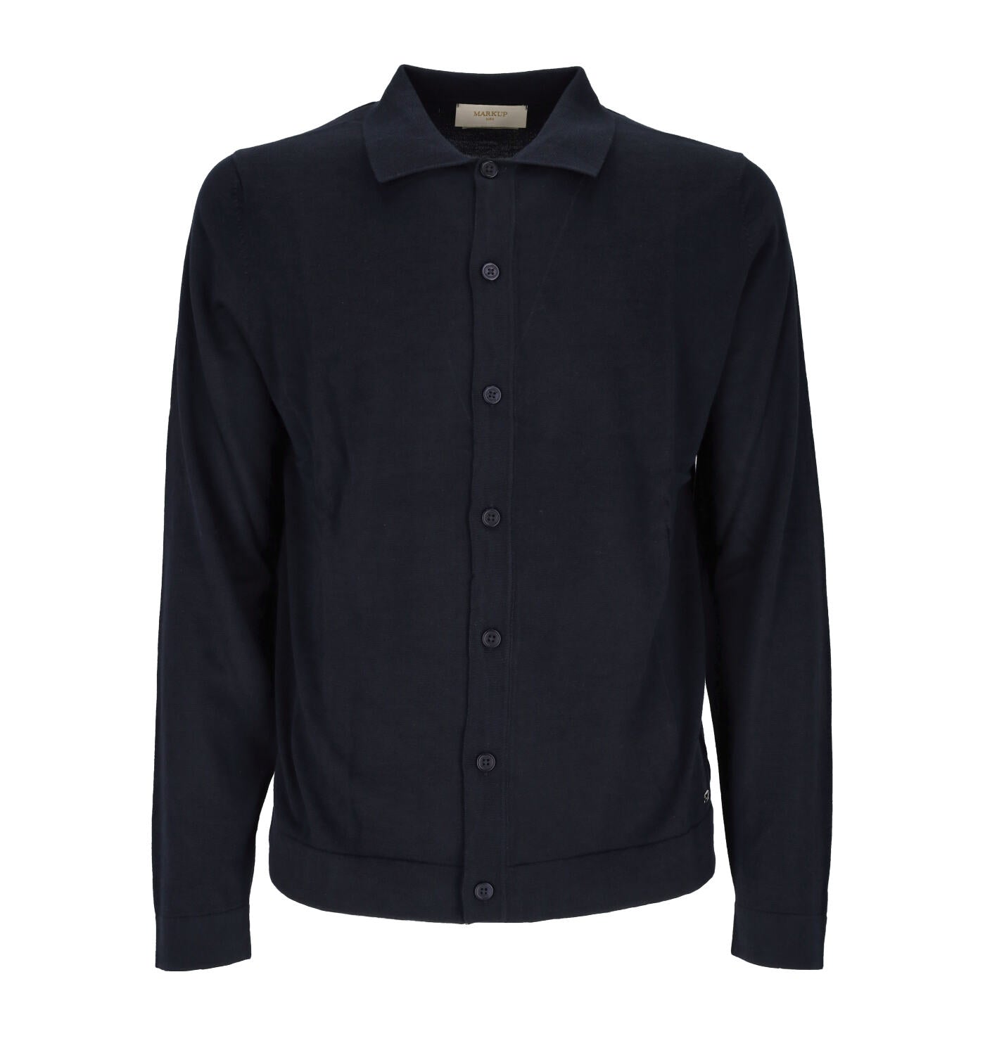 Cardigan con bottoni manica lunga in filo