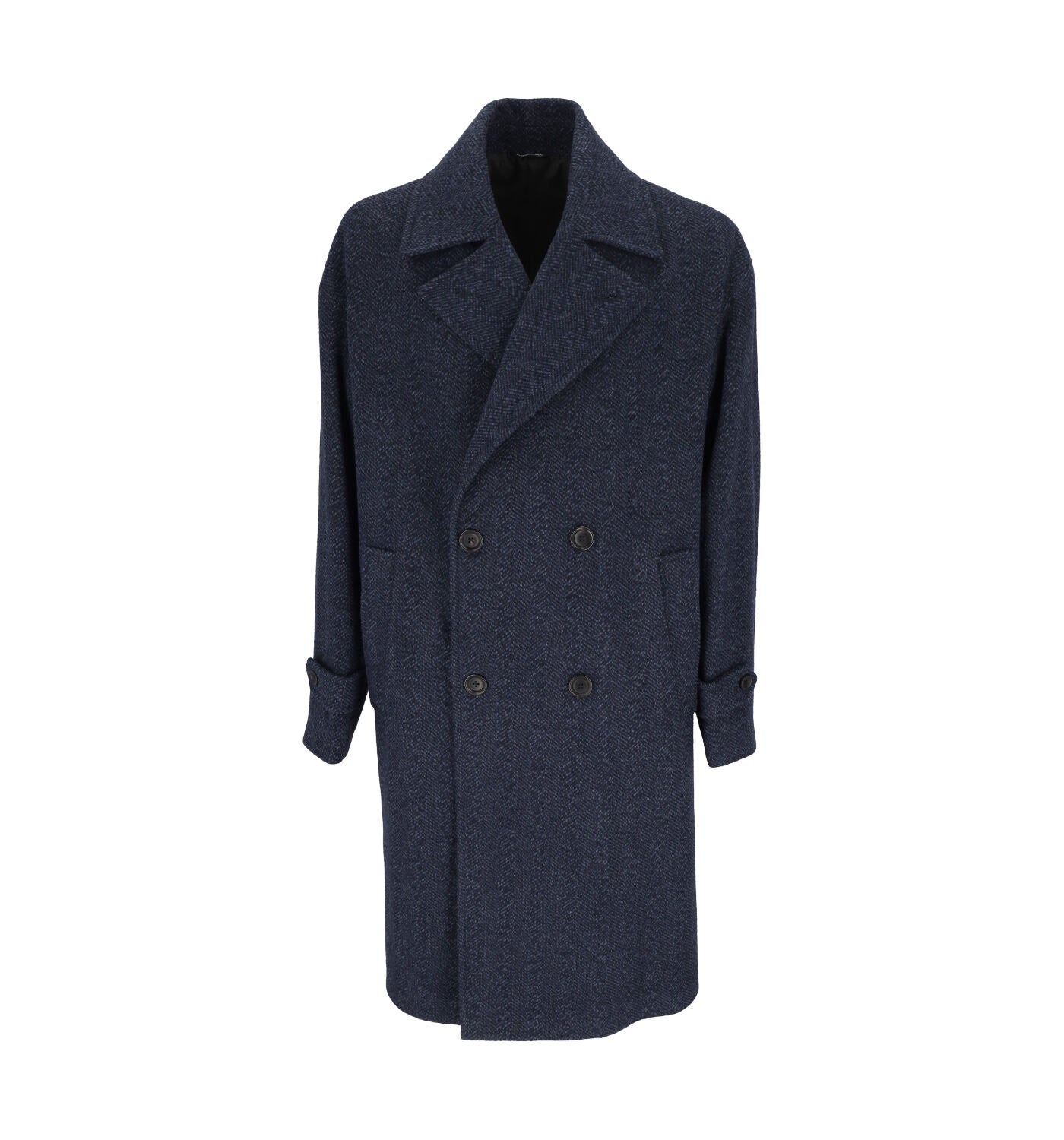 Cappotto doppio petto spigato