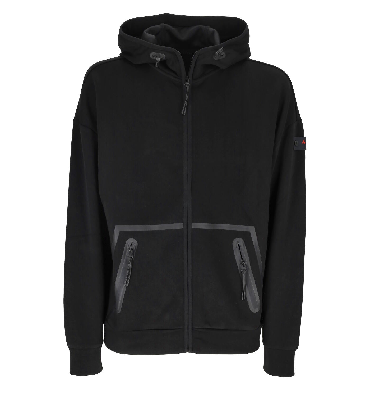 Felpa con cappuccio e zip