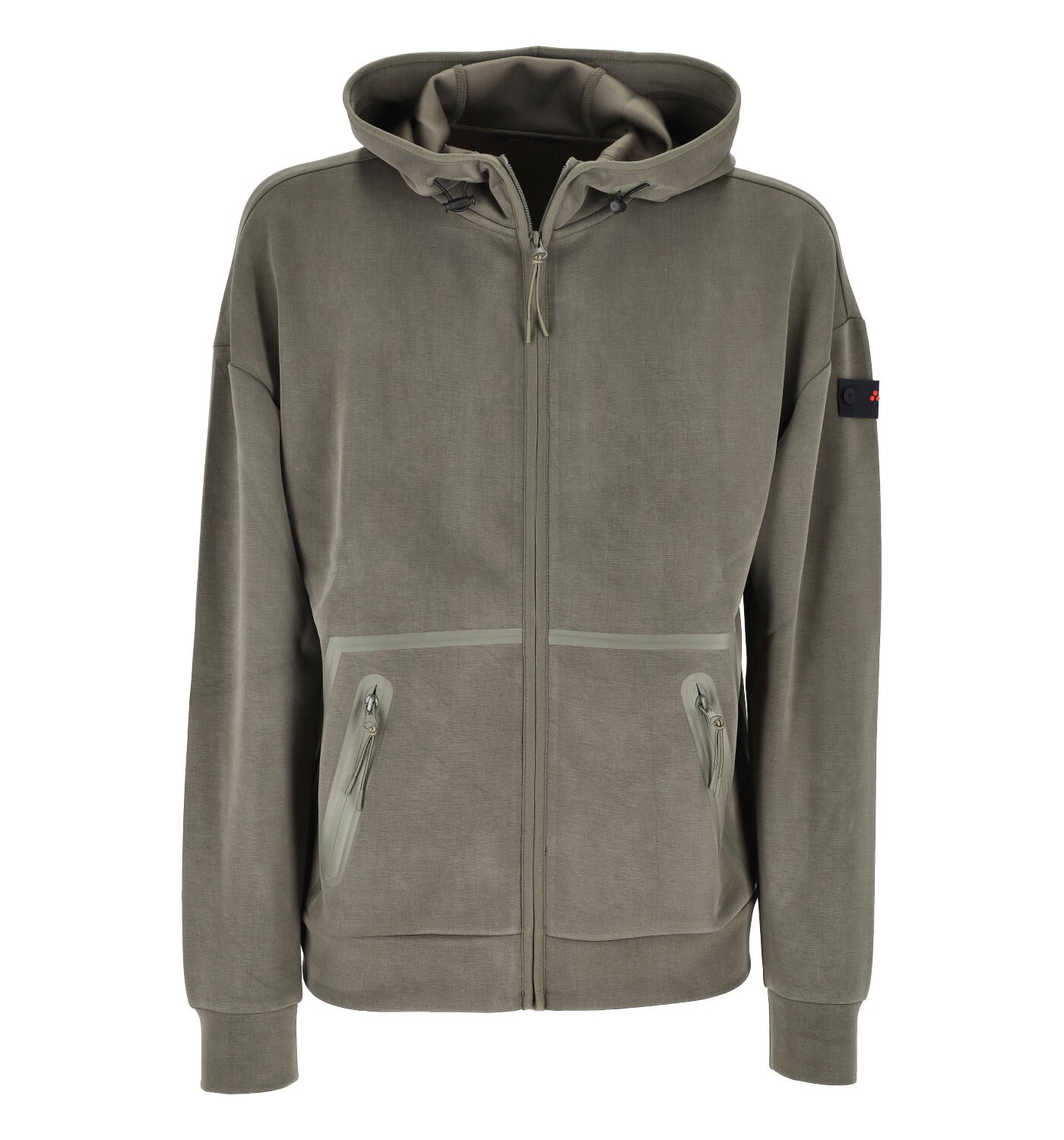 Felpa con cappuccio e zip