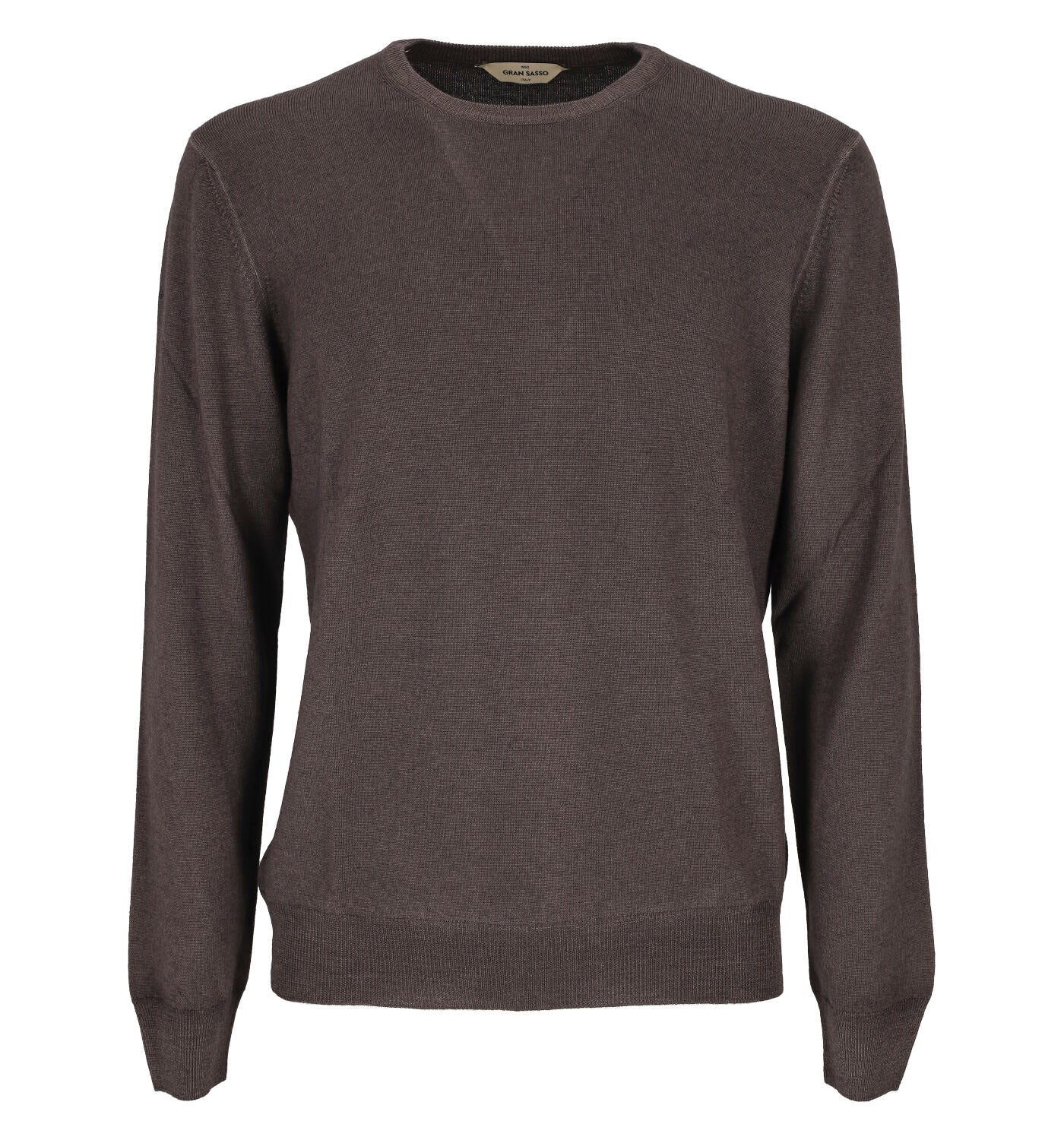 Maglioncino girocollo in lana merinos